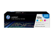 Консумативи Оригинален HP 125A CYM Tri-Pack LaserJet Toner Cartridge