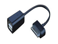 Кабели и Адаптери VCom Кабел OTG Samsung M / USB AF Black - CU277-0.15m