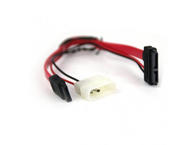 Кабели и Адаптери VCom Adapter SATA + Molex to SATA Power/Data for Slim DVD - CE361-0.15m