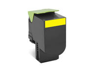 Консумативи Оригинален Lexmark 80x Yellow Toner Cartridge High Return