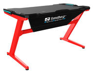 Стойки и маси Геймърско бюро Sandberg Fighter, червено