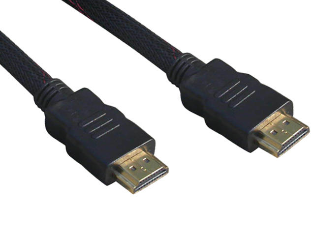 Кабели и Адаптери VCom Кабел HDMI M / M Gold v1.4 ethernet 3D - CG511-1m