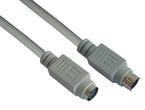 Кабели и Адаптери VCom Кабел PS/2 6pin Extension M/F - CK002-5m