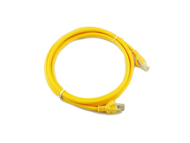 Кабели и Адаптери VCom Кабел LAN UTP Cat5e Patch Cable - NP511B-YELLOW-10m