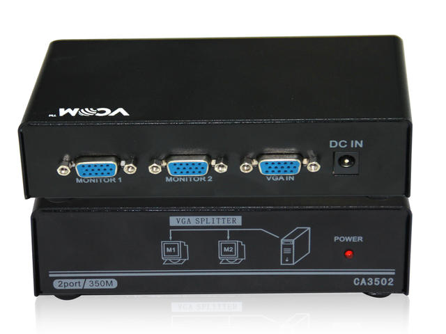 Кабели и Адаптери VCom Сплитер VGA Splitter 1x2 - DD132