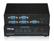 Кабели и Адаптери VCom VCom Сплитер VGA Splitter 1x4 - DD134