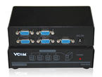 Кабели и Адаптери VCom VCom Сплитер VGA Splitter 1x4 - DD134