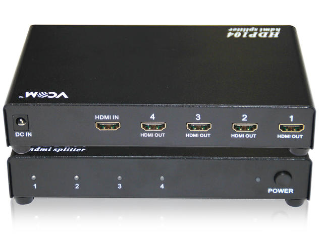 Кабели и Адаптери VCom Селектор HDMI Selector 4x1 - DD434