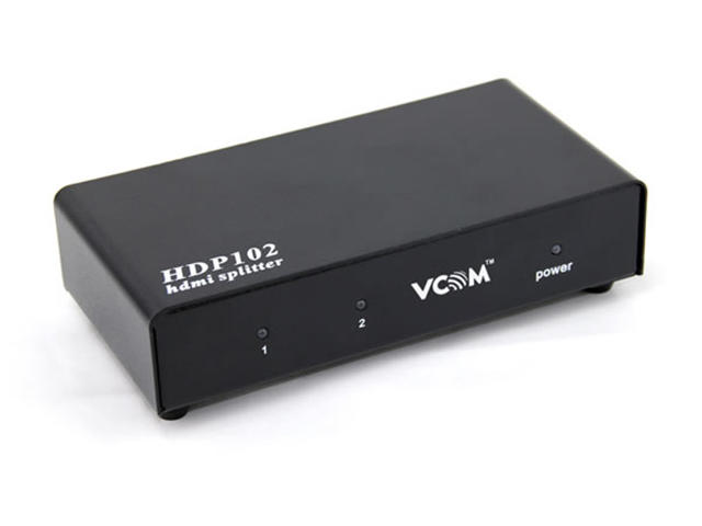 Кабели и Адаптери VCom HDMI SPLITTER Multiplier 1x2 - DD412A
