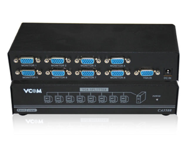 Кабели и Адаптери VCom VGA Splitter 1x8 - DD138