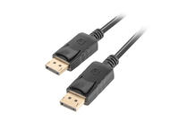 Кабели и Адаптери Lanberg Cable DisplayPort M/M 1m 4K Black