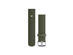 Каишки Garmin силиконова каишка в цвят Moss