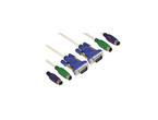 Кабели и Адаптери VCom KVM switch set - CK501A-3m
