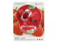 Мишки SBOX WM-206R, червена