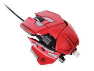 Мишки Mad Catz Cyborg M.M.O. 7, в червено