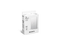 Външни HDD 2TB Sony HD-B External HDD 2.5" USB 3.1, бял