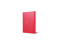 Външни HDD 2TB Sony HD-B External HDD 2.5" USB 3.1, червен