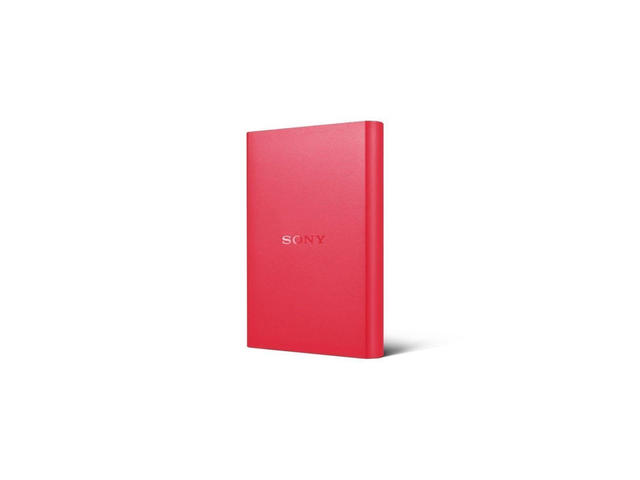 Външни HDD 2TB Sony HD-B External HDD 2.5" USB 3.1, червен