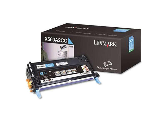 Консумативи Оригинален тонер Lexmark X560 Cyan Print Cartridge