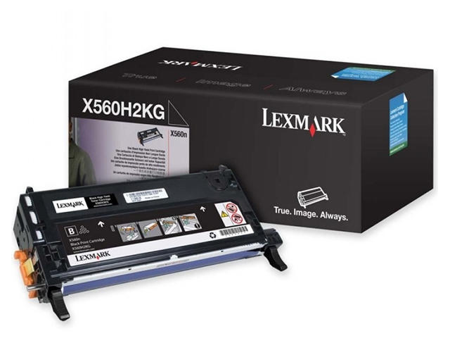 Консумативи Оригинален тонер Lexmark X560 Black High Yield Print Cartridge