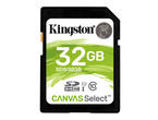 Карти памет 32GB SDHC Kingston Canvas Select Class 10 UHS-I U1
