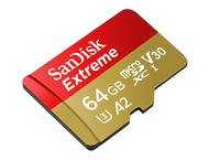Карти памет 64GB microSDXC SanDisk Extreme V30 A2