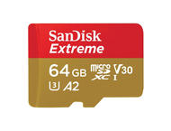 Карти памет 64GB microSDXC SanDisk Extreme V30 A2