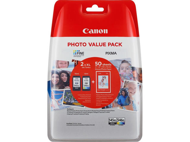Консумативи За Canon PG-545XL/CL-546XL Photo Value Pack