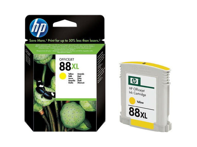 Консумативи Оригинален HP 88XL Yellow Officejet Ink Cartridge
