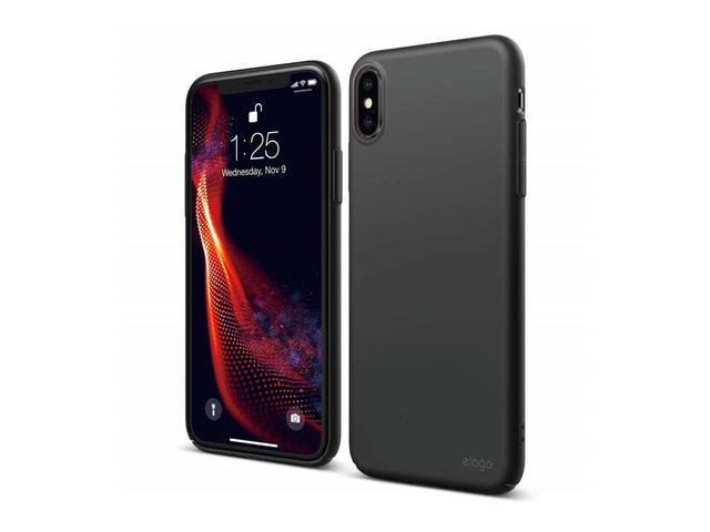Калъфи Elago Slim Fit калъф за iPhone XS Max, черен