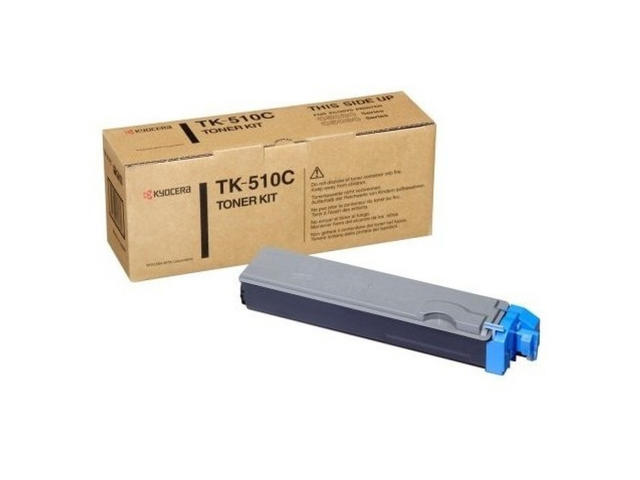 Консумативи Оригинална тонер касета Kyocera TK-510C, синя