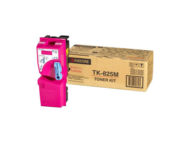 Консумативи Оригинална тонер касета Kyocera TK-825M, магента