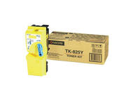 Консумативи Оригинална тонер касета Kyocera TK-825Y, жълта