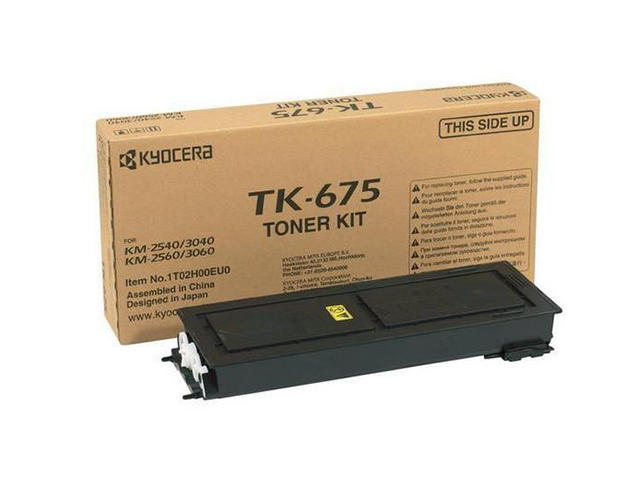 Консумативи Оригинална тонер касета Kyocera TK-675, черна