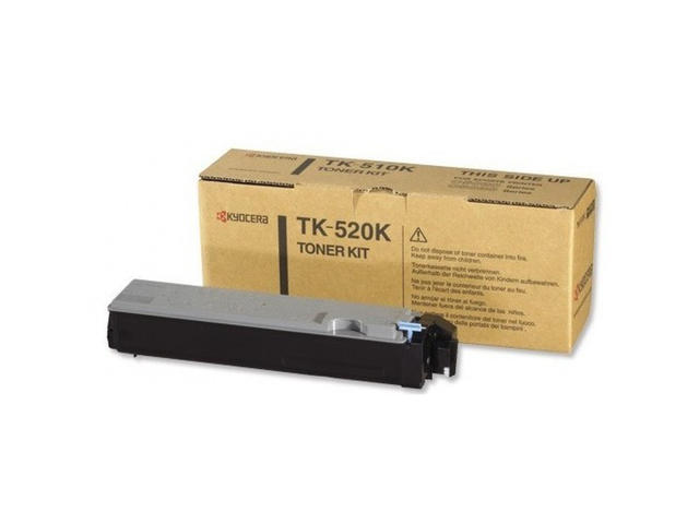 Консумативи Оригинална тонер касета Kyocera TK-520K, черна