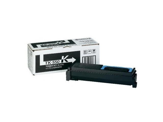 Консумативи Оригинална тонер касета Kyocera TK-550K, черна