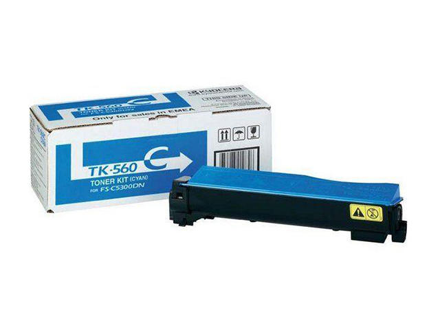 Консумативи Оригинална тонер касета Kyocera TK-560C, синя
