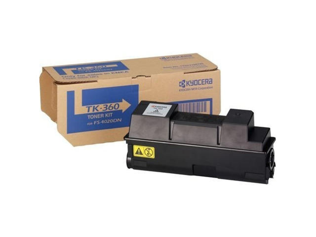 Консумативи Оригинална тонер касета Kyocera TK-360, черна
