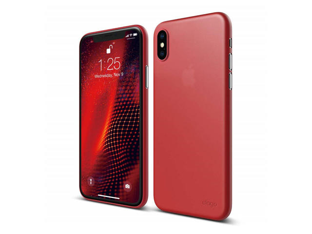 Калъфи Elago Inner Core калъф за iPhone Xs, червен