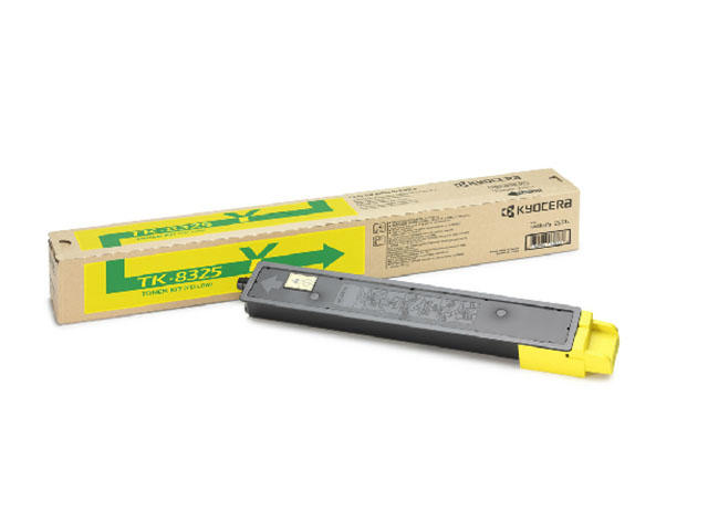 Консумативи Оригинална тонер касета Kyocera TK-8325Y, жълта