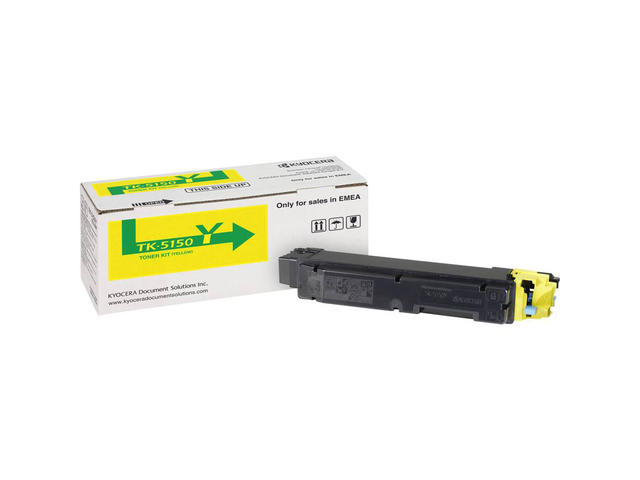 Консумативи Оригинална тонер касета Kyocera TK-5150Y, жълта