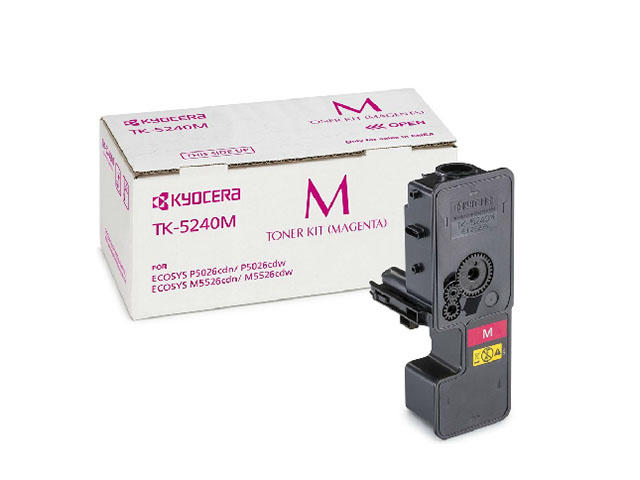 Консумативи Оригинална тонер касета Kyocera TK-5240M, магента