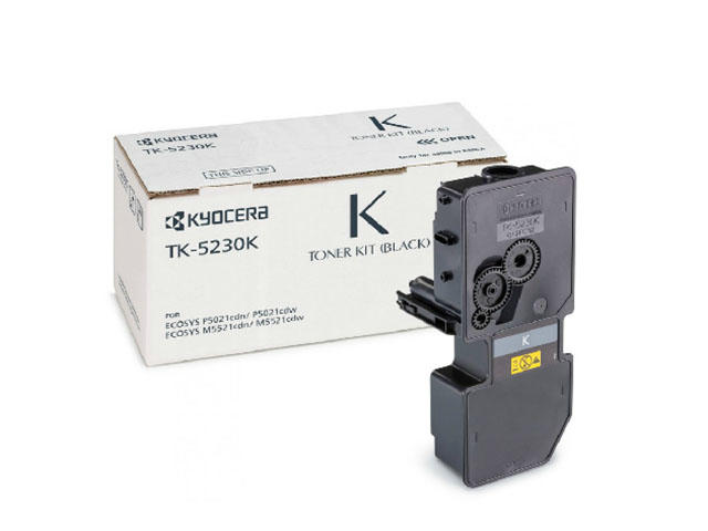 Консумативи Оригинална тонер касета Kyocera TK-5230K, черна