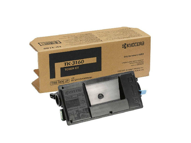 Консумативи Оригинална тонер касета Kyocera TK-3160, черна
