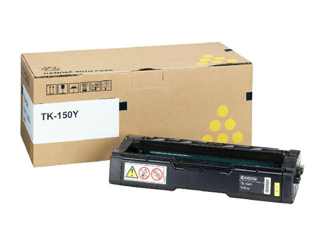 Консумативи Оригинална тонер касета Kyocera TK-150Y, жълта