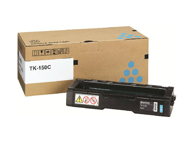 Консумативи Оригинална тонер касета Kyocera TK-150C, синя