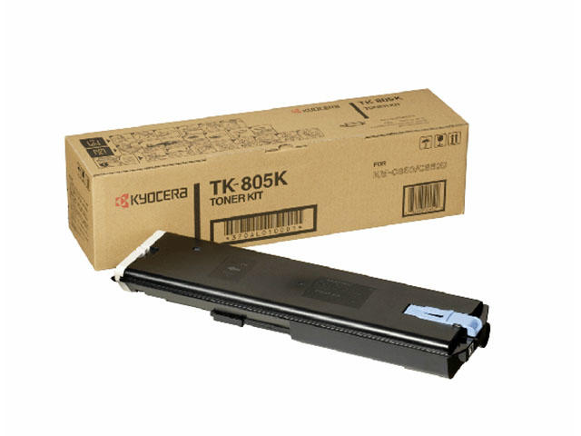 Консумативи Оригинална тонер касета Kyocera TK-805K, черна