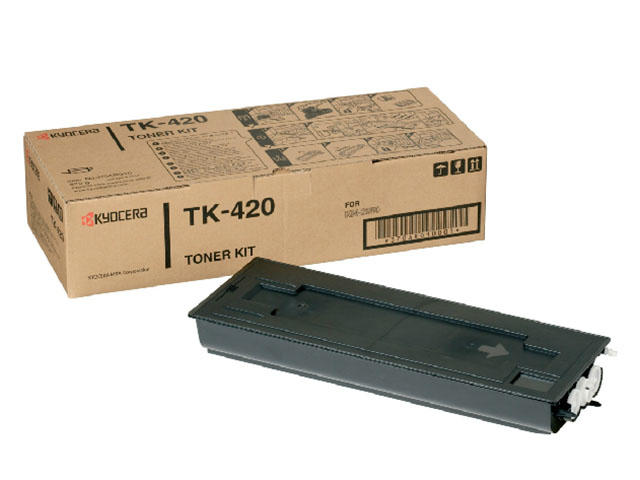 Консумативи Оригинална тонер касета Kyocera TK-420, черна