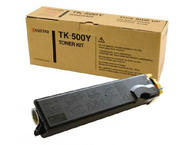 Консумативи Оригинална тонер касета Kyocera TK-500Y, жълта