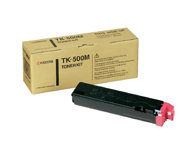 Консумативи Оригинална тонер касета Kyocera TK-500M, магента